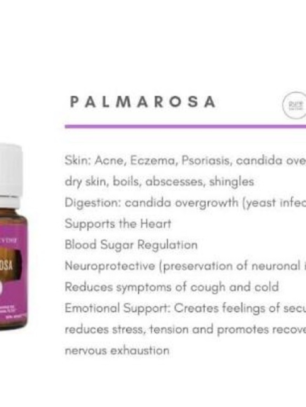 Young Living Palmarosa Essential Oil - Brand New Unopened 15 ml - Picture 7 of 7